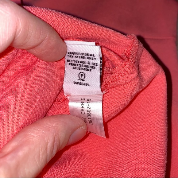 Diane von Furstenberg | Sleeveless Carrie A-Line Dress, Size 14, Pink, VGUC - Picture 10 of 10